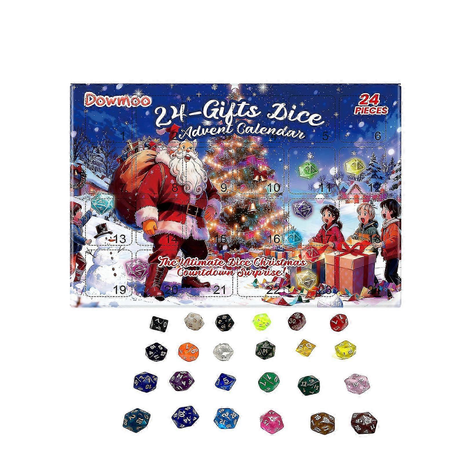 RPG Dice Holiday Countdown Box