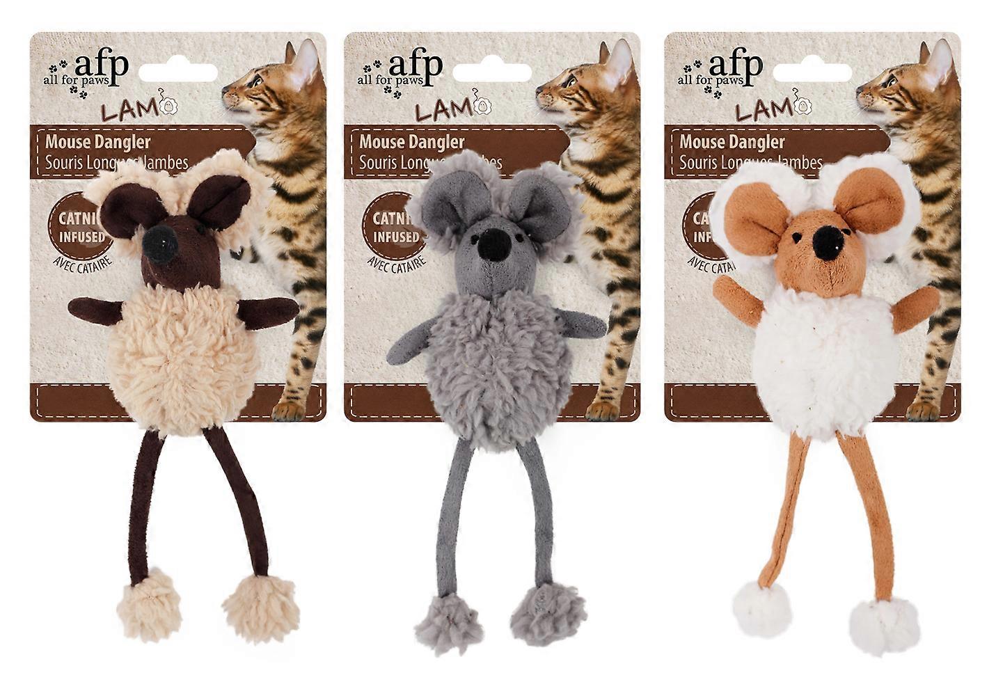 AFP Lambswool - Mouse Dangler1