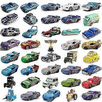 Cars 3 Lightning McQueen & Mack 1:55 Diecast Toy Car Set Collectible Gift for Kids Multi-color lfx