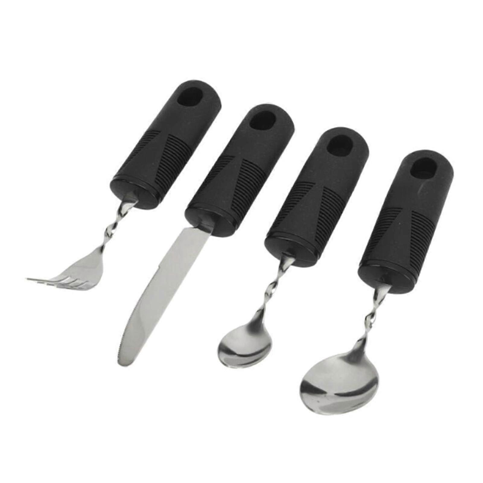 Adaptive Bendable Cutlery Set For Elderly