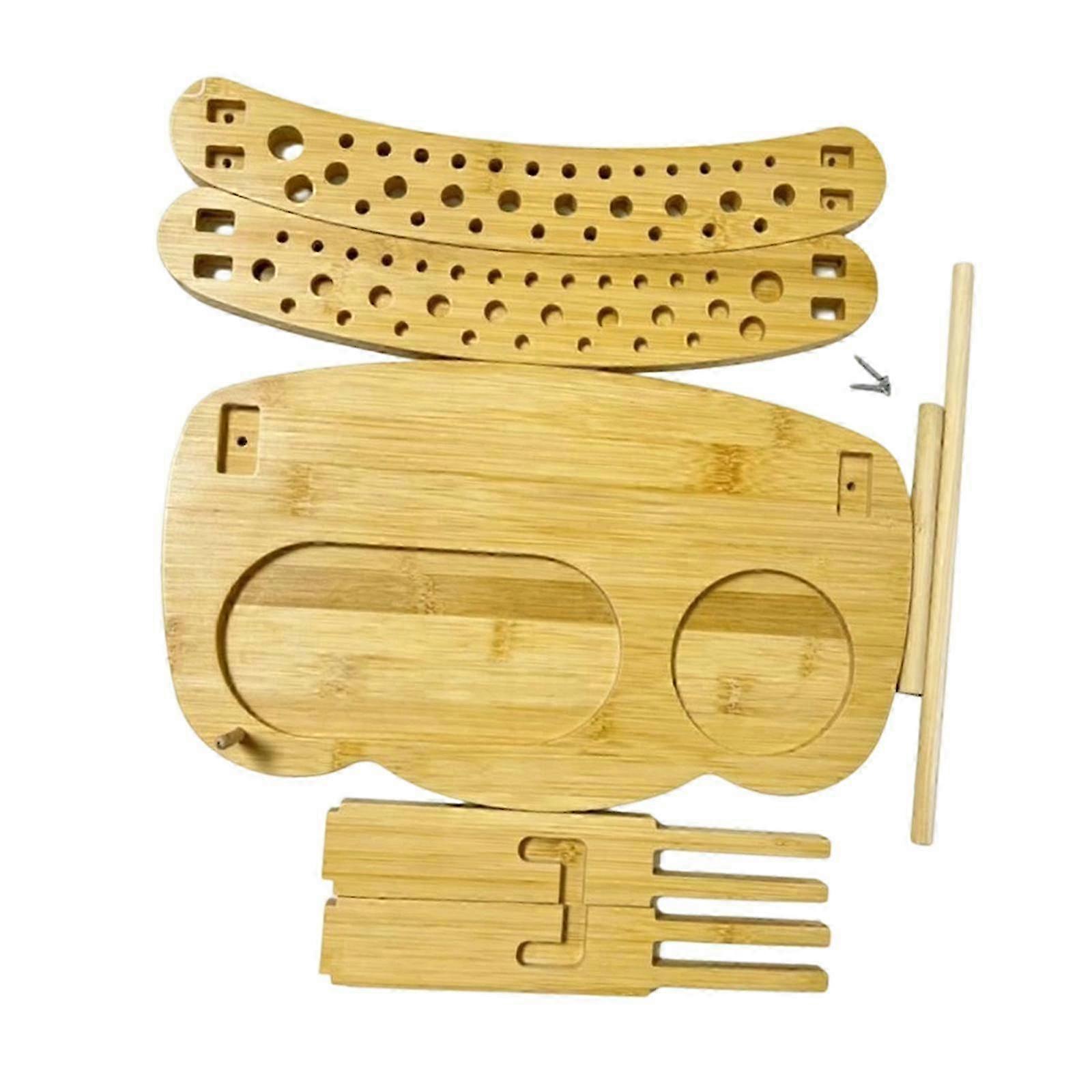 Multi Tier Bamboo Yarn Storage