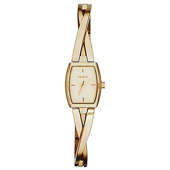 Dkny crosby Quartz Analog Women's Watch with NY2313 Gold Plated Stainless Steel Bracelet