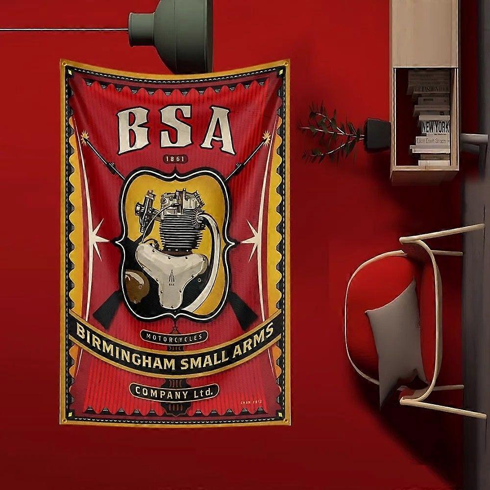 BSA Motorcycle Flag CC0037