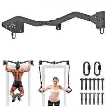Zware Optrekstang Voor Aan De Muur, Voor Thuisfitnessstudio