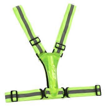 Reflective Vest USB Charging Safe   for Adults Runing Walking Biking Outdoor Activities