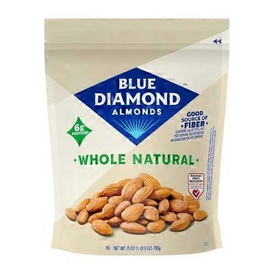 Blue Diamond Natural Almonds - 25oz