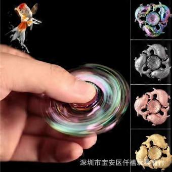 Best Selling Zinc Alloy Colorful Fidget Spinner Toy for Kids & Adults, New Unique Decompression Finger Spinner