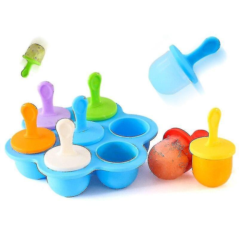 Popsicles Mold Cavity Food Storage Silicone Container Mini