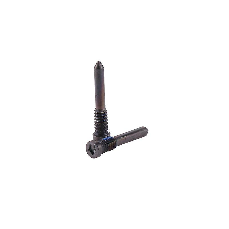 2 x replacement screws screw set for Apple iPhone X / 10 spare parts black
