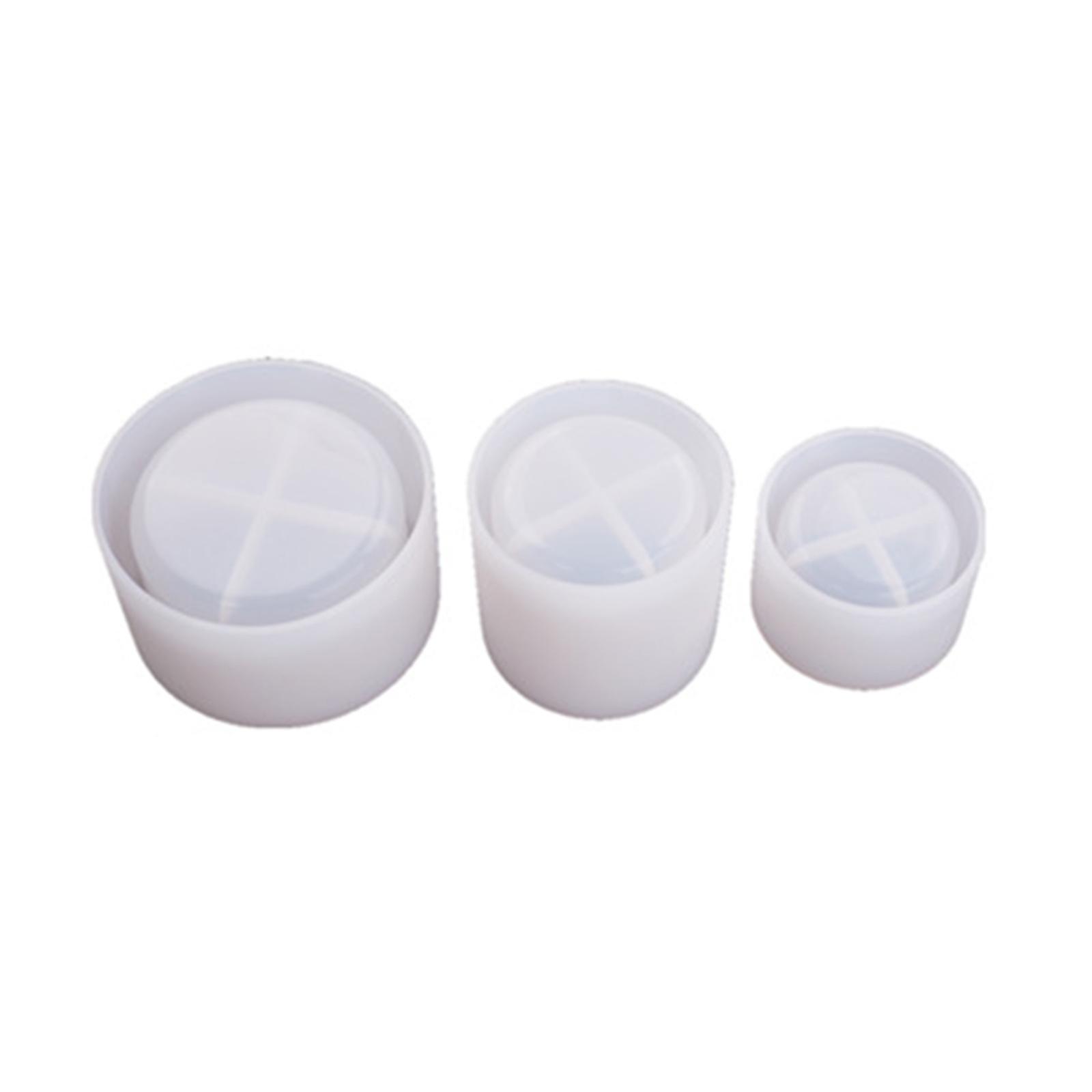 DIY Cylindrical Flower Pot Mold Multipurpose Handmade Crafts Silicone Mould for Home Kitchen Bar