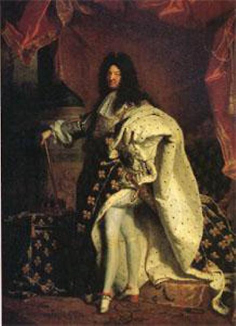 Louis XIV King of France, Hyacinthe Rigaud, 50x40cm