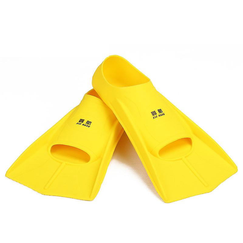 1Pair Elastic Silicone Short Scuba Fins Anti-skid Bottom Design Diving Swimming Shose for Adult Kids Snorkeling Training