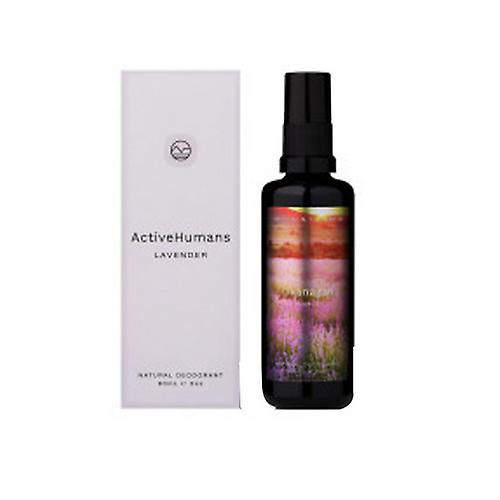 Active Humans Natural Deodorant Lavender, 60 Ml (Pack of 3)