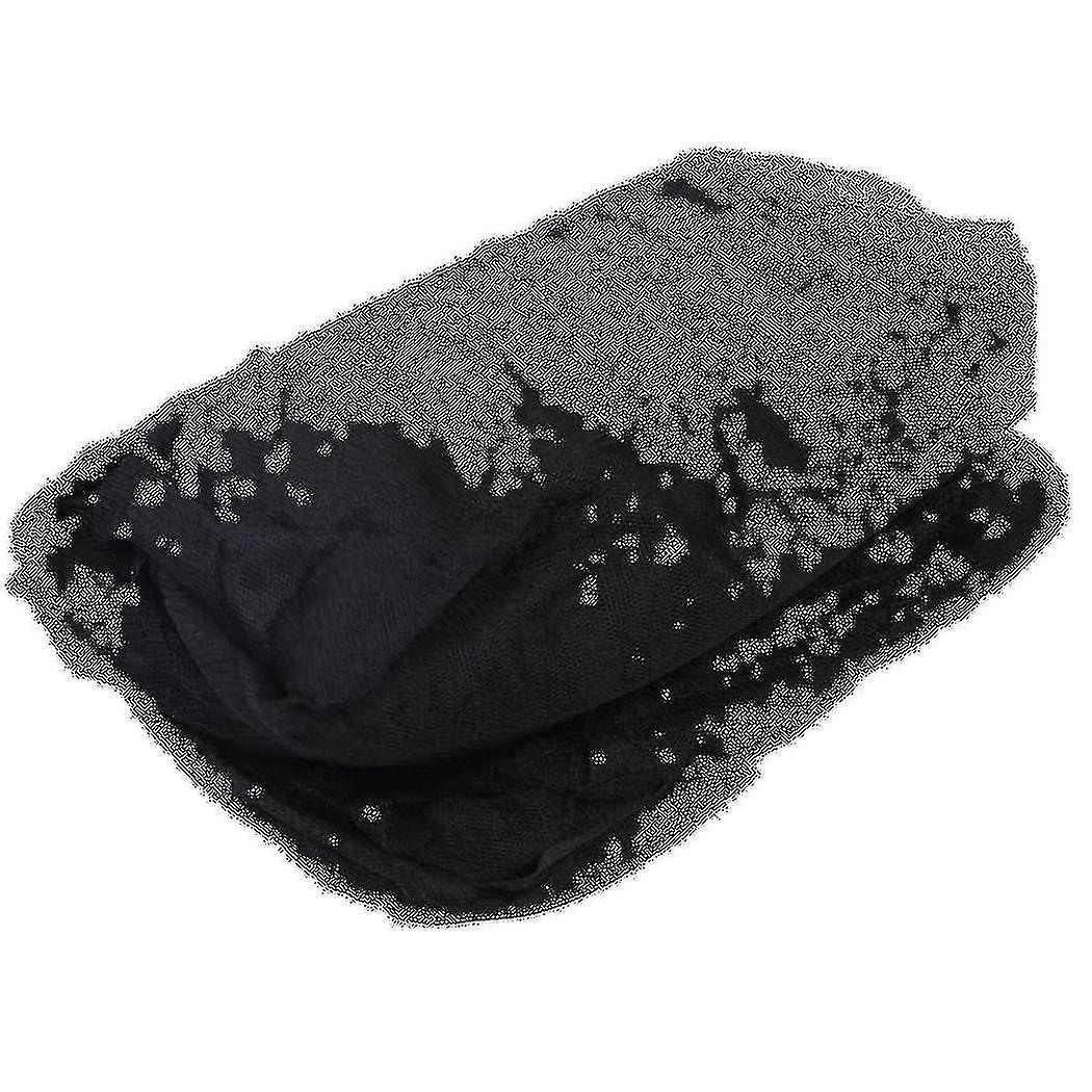 4-corner Bed Netting Canopy Mosquito Net For Queen/king Sized Bed 190*210*240cm (black)