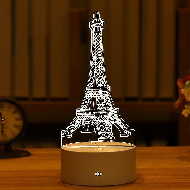3d Lamp Acrylic Led Night Light Table Desk Lamp For Kids Birthday Gift Home Christmas Deco