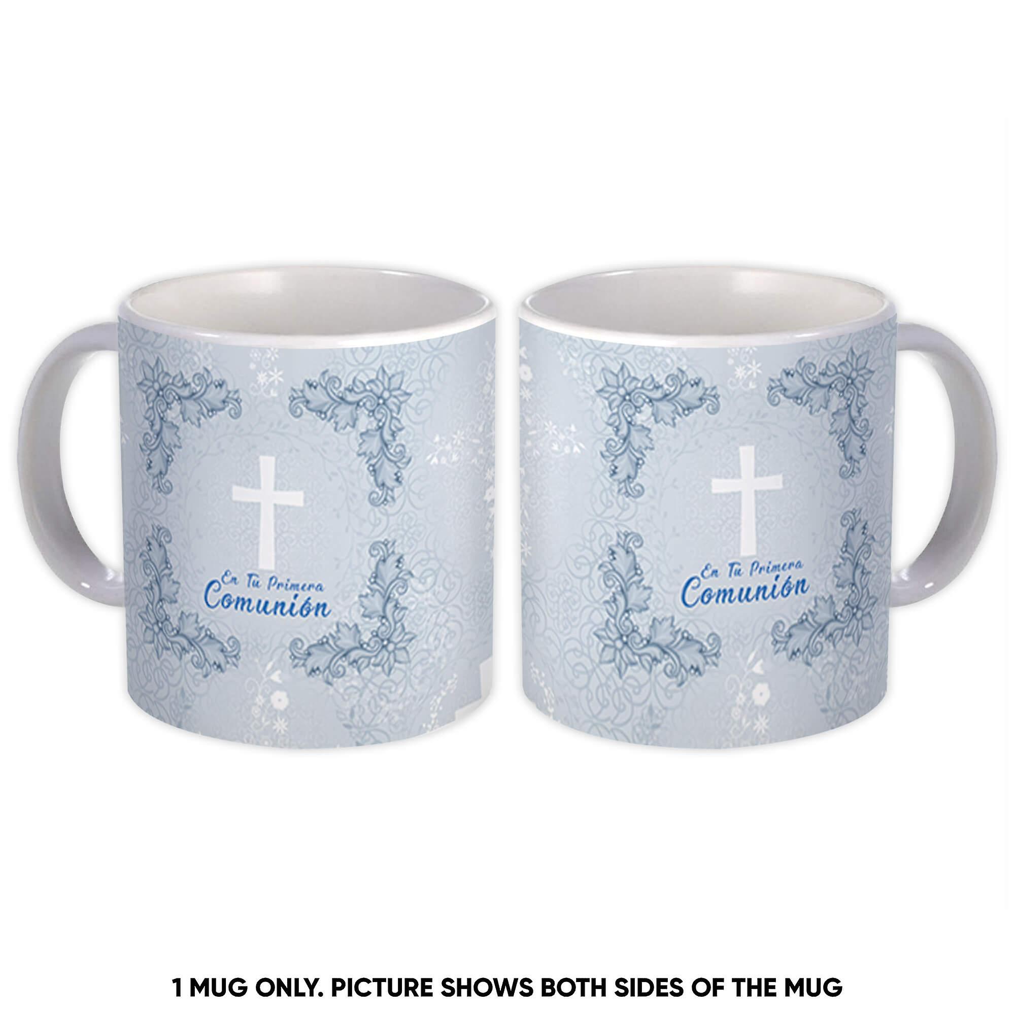 Gift Mug: For Your First Communion Arabesque