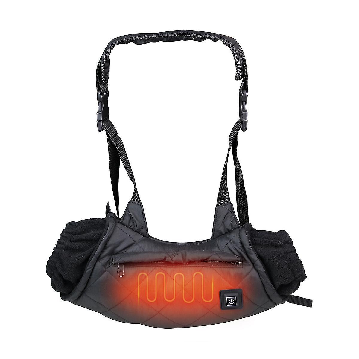 Outdoor Rechargeable Heated Hand Muff Heating Hand Warmer Pouch 3 Heat Modes Waterproof Hand Warmer