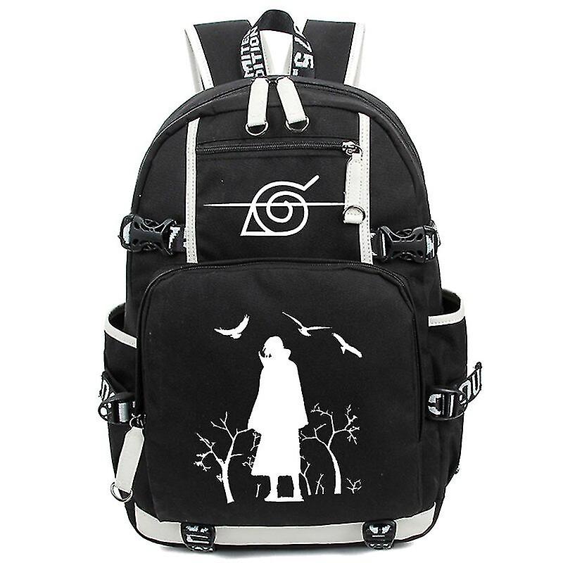 Anime Cosplay Backpack Akatsuki Sharingan Student School Shoulder