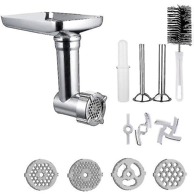 Metal Meat Food Processor Grinder Attachment For Kitchenaid Stand Mixer Meat Grinder Accessories Set