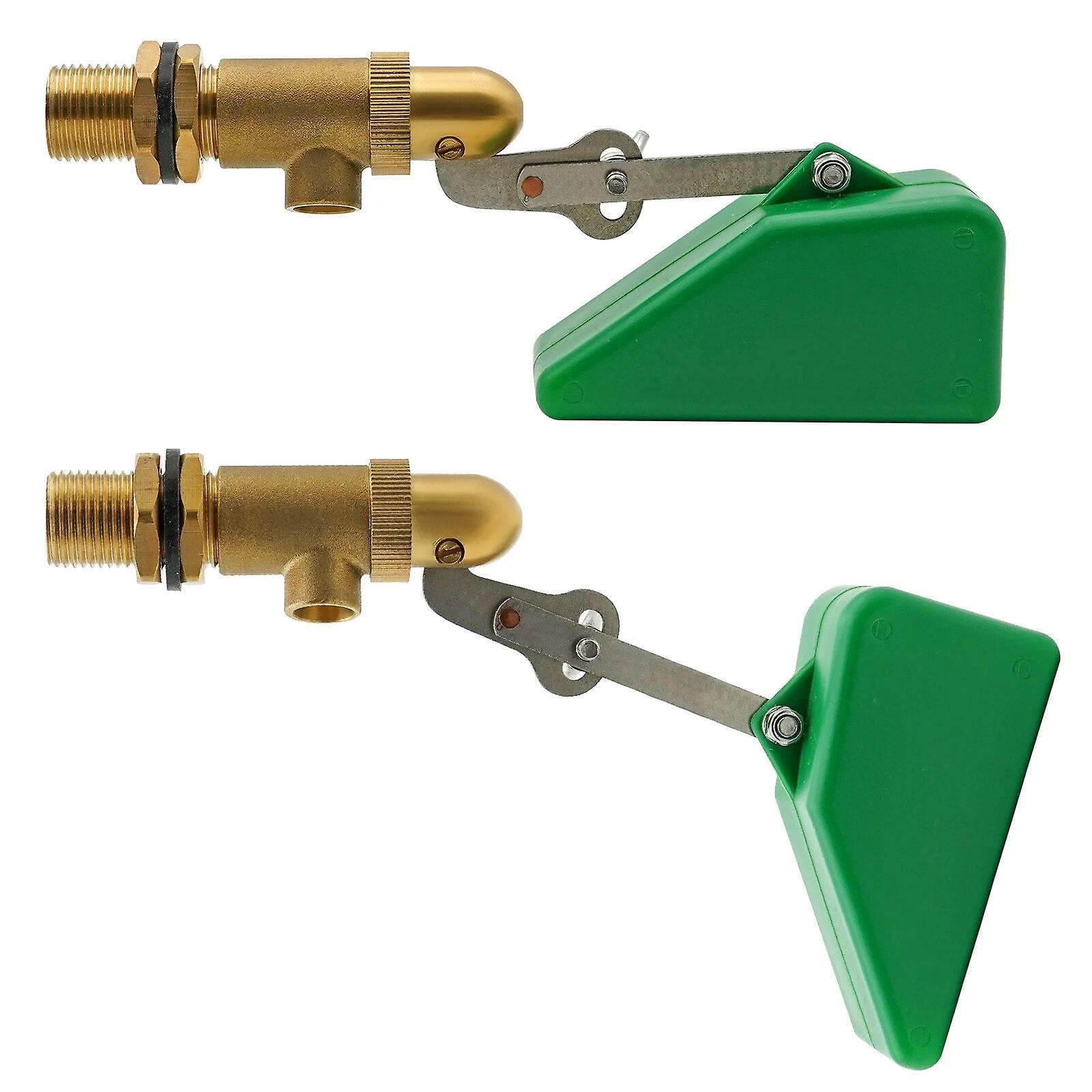 1/2 Inch Brass Valve With Plastic Float Copper Water Float Valve Adjustable Arm Automatic Fill Float Valve For Water Tank