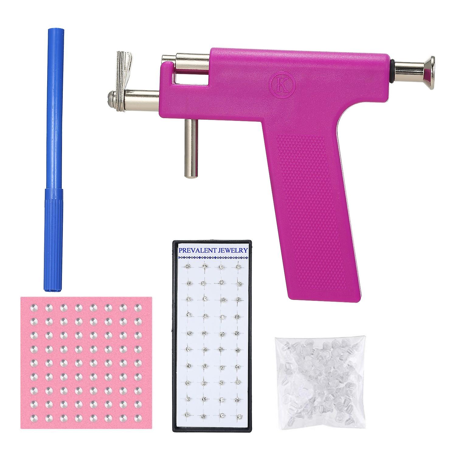 Oor Piercing Gun Set Veiligheid Oor Neus Navel Body Piercing Gun Kit Set Met 98pcs Oorbel Studs