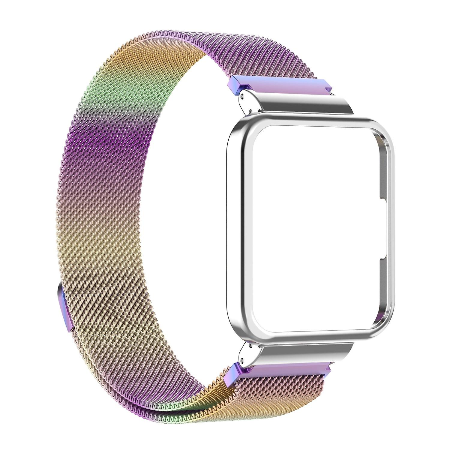 Metal Strap with Watch Frame For Xiaomi Redmi Watch 2