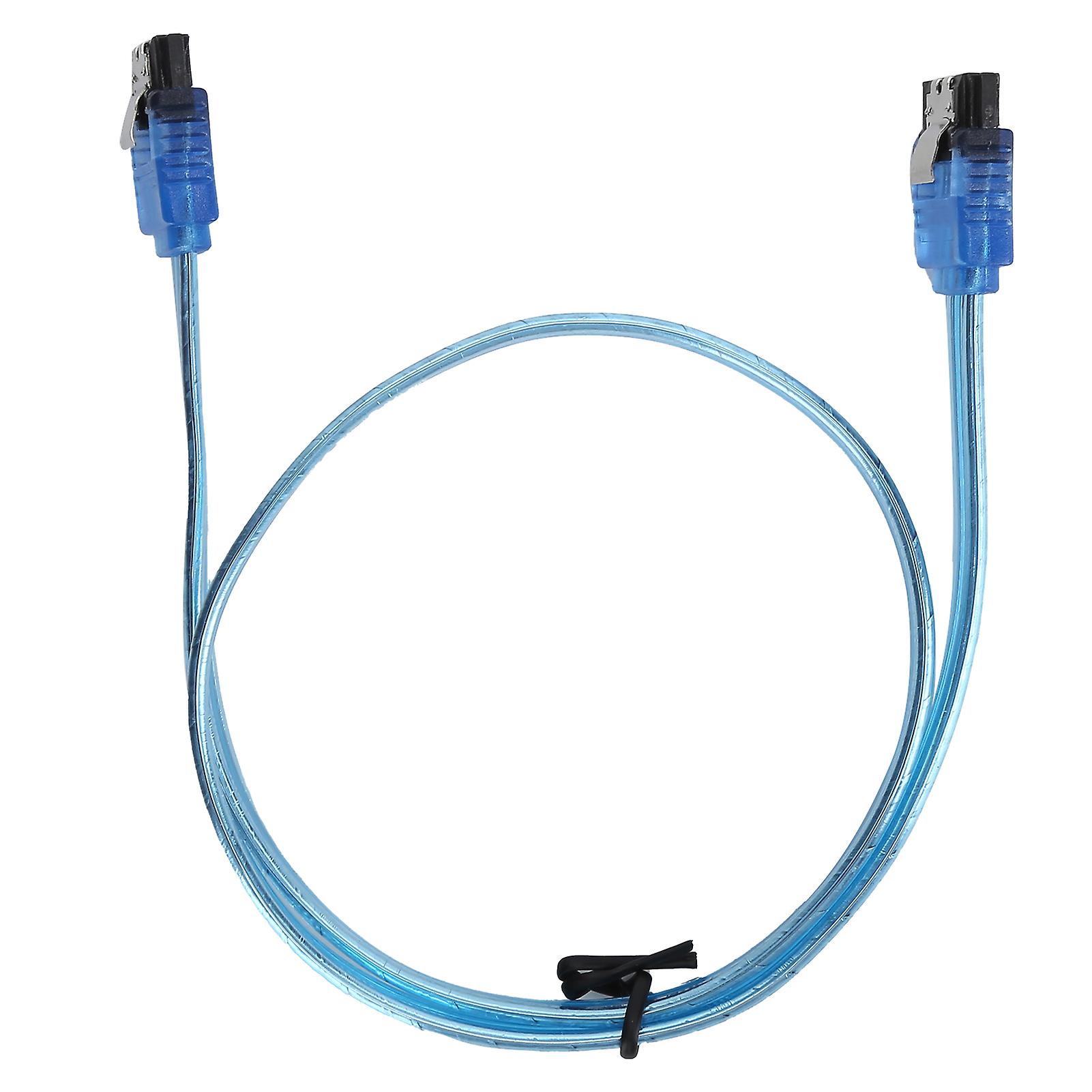 High-Speed SATA 3.0 SSD Data Cable 6Gbps Double Flat Interface for Stable Transfer
