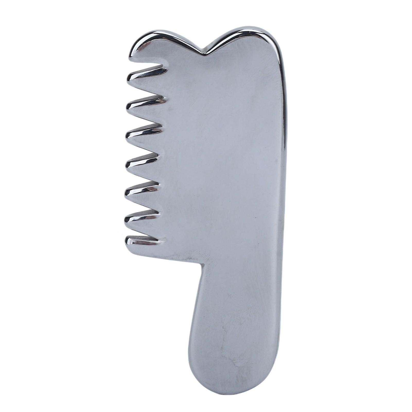 Natural Terahertz Energy Stone Massage Comb, Lightweight and Portable, V Face Beauty Comb