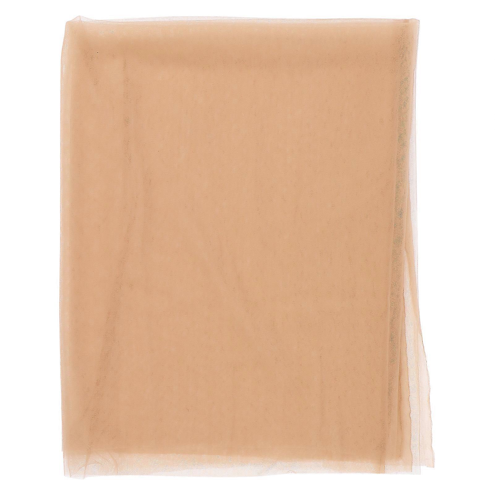 1x15m hautfarbene Spitze Netz Perücke Bart Accessoire