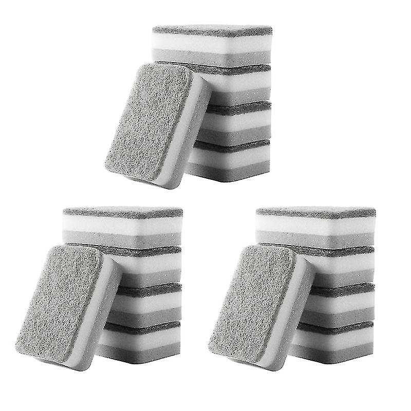 15pcs Sponge Scouring Pads