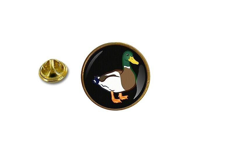 pine pine pine badge pin-apos;s metal with butterfly clamps duck animal
