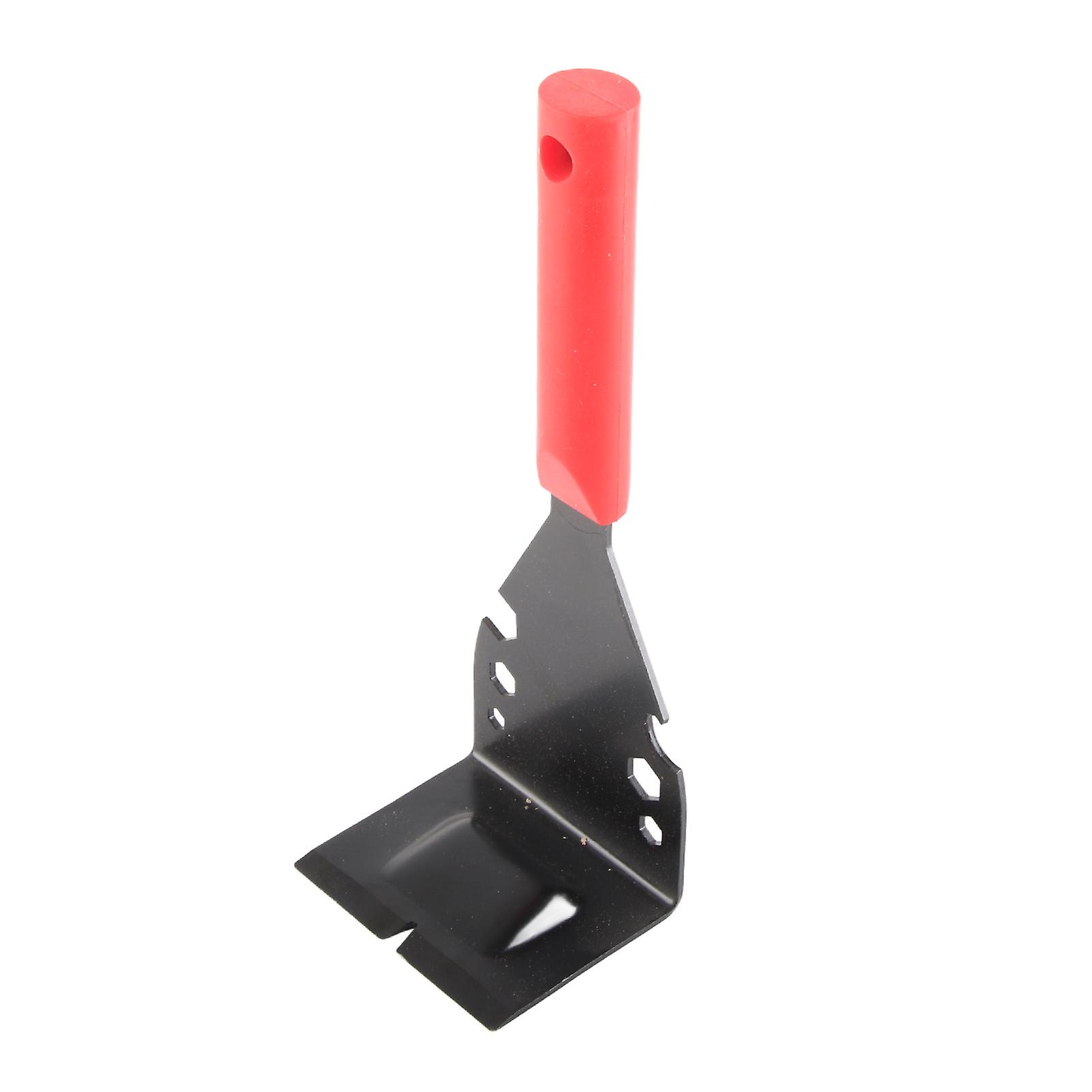 Trim Puller, Tile Removal Tool, Multifunctional, Stainless Steel, Effortless Use, Compact Baseboard Molding Removal Tool, Red