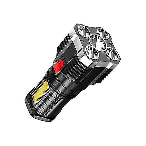 Torches Led Bright, Five-nuclear Led Flashlight Rechargeable,spotlight