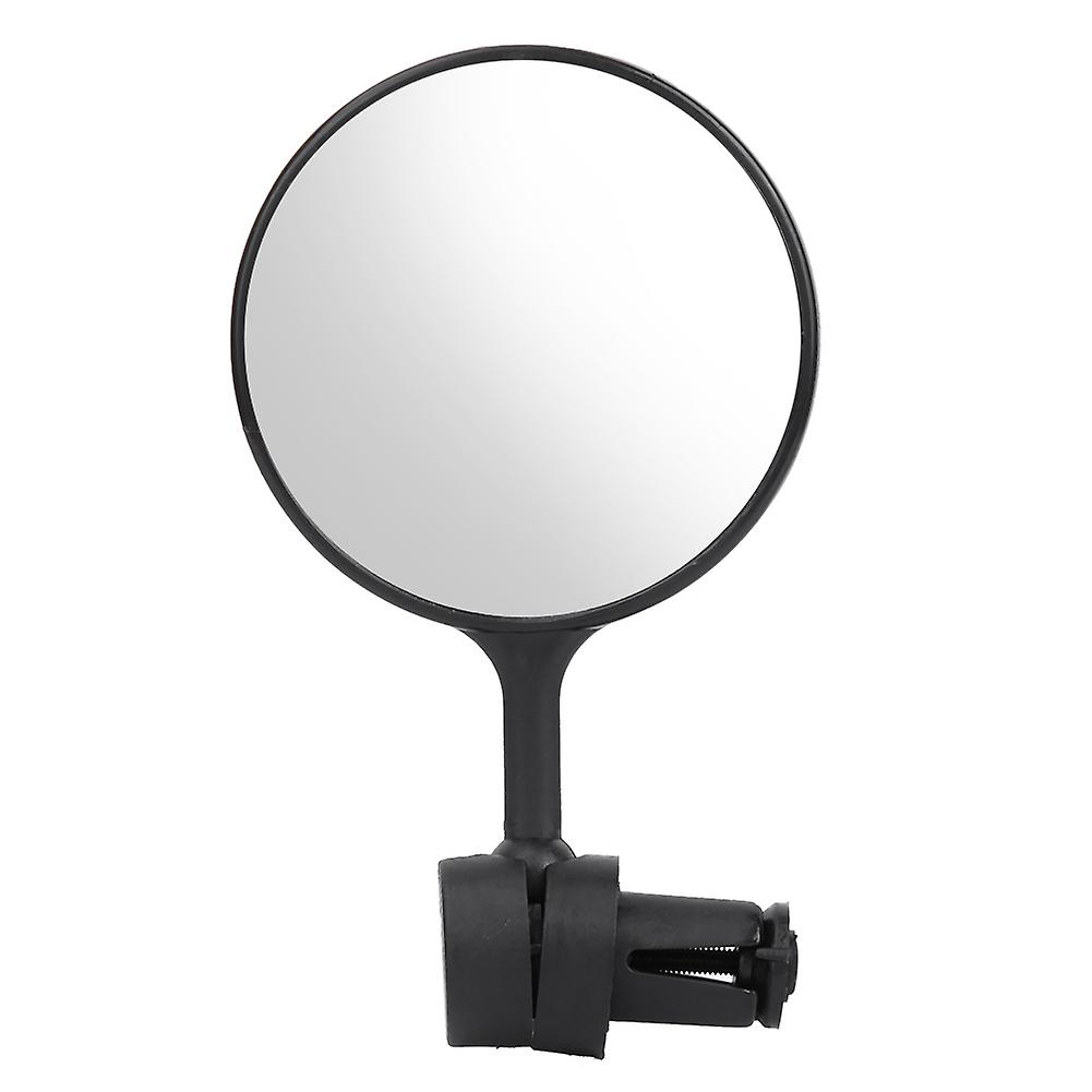 360° Adjustable Bicycle Rearview Mirror 8cm Black Handlebar