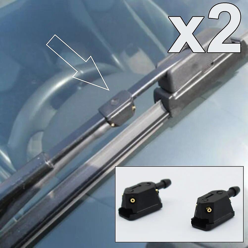 Universal Windshield Windshield Washer Nozzles 4 Way Adjustable Fits 9mm 8mm Width 4mm Thickness Arm Clean Window~12334