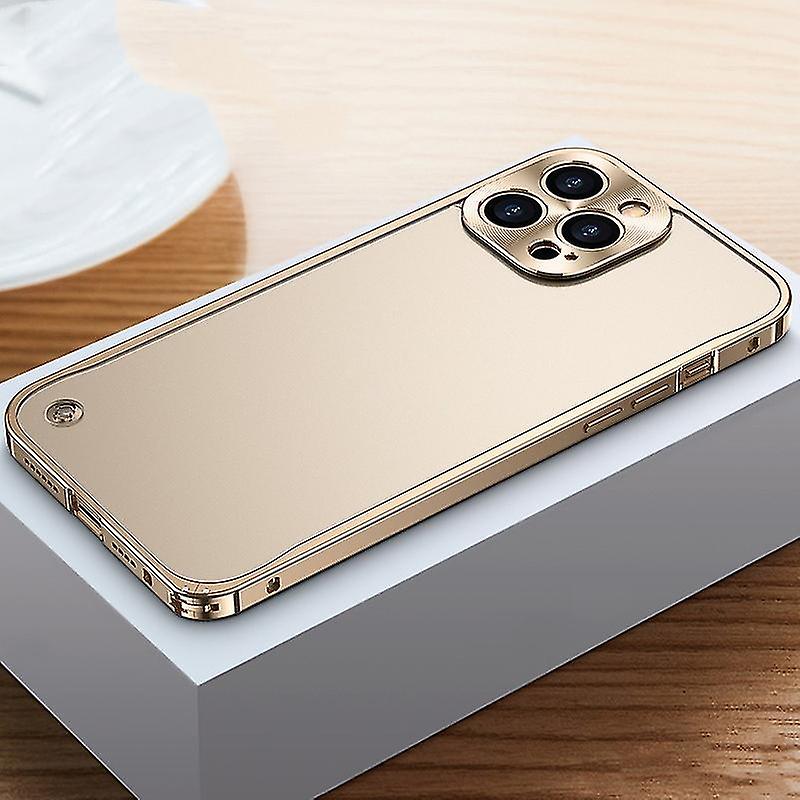 Frosted Phone Case For Iphone 13 Pro Max Gold