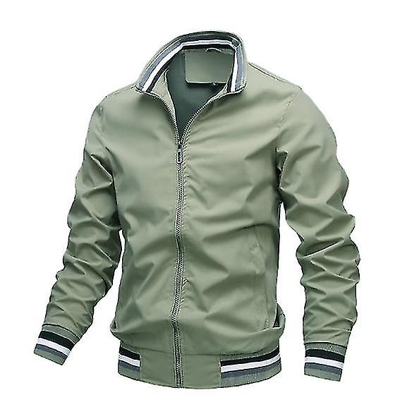 Men's Casual Jacket Sports Solid Color Jacket