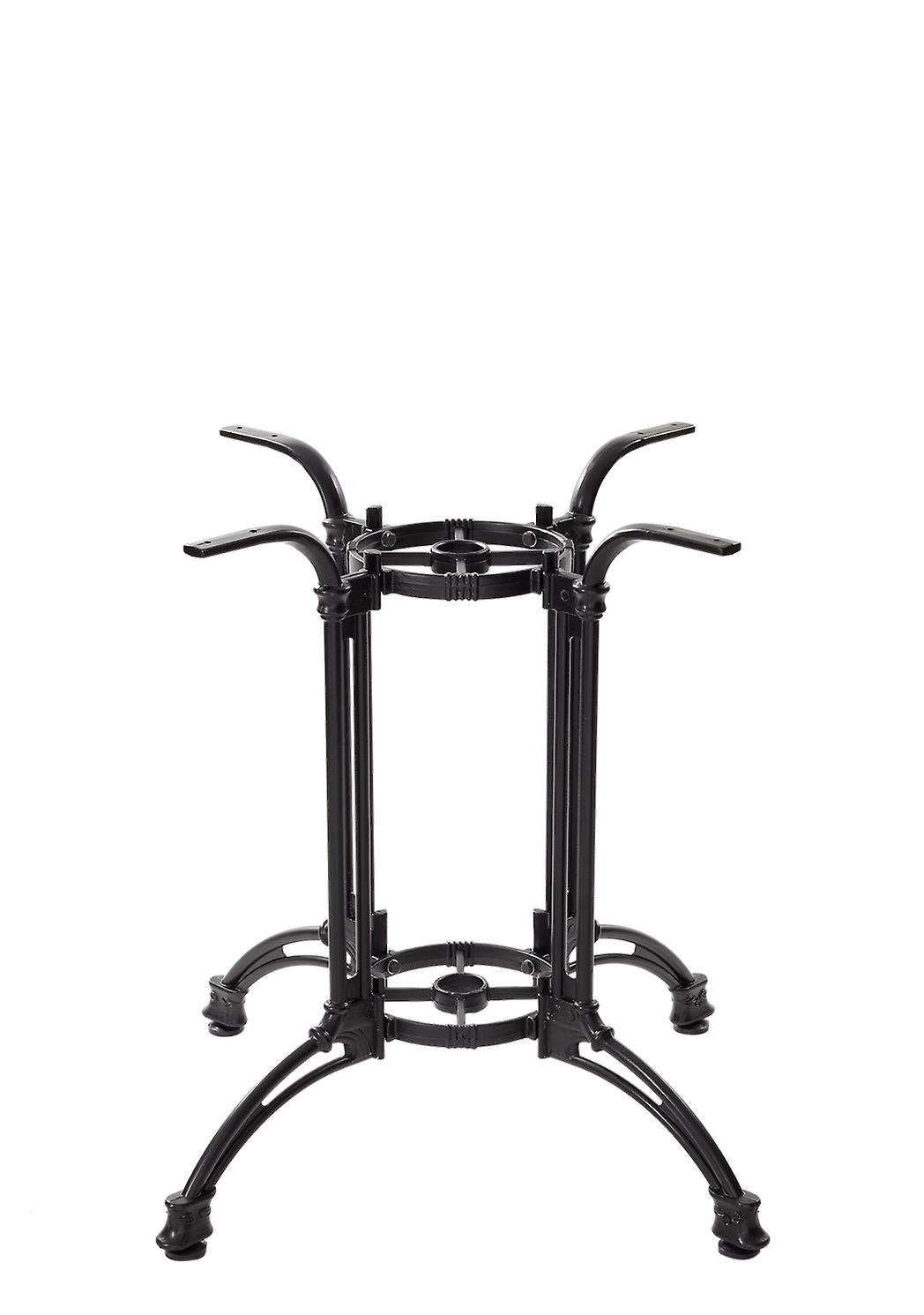 Black Continental Table Base - Grande - 690 Mm