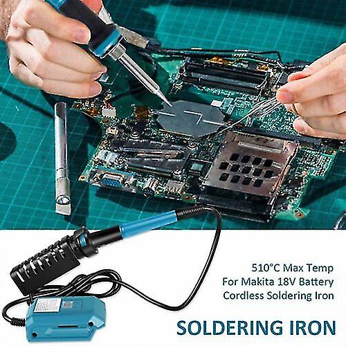 Cordless Solder Gun For Makita 18V Battery Fast Soldering Wide Application For Circuit Boards And Electronics Repair