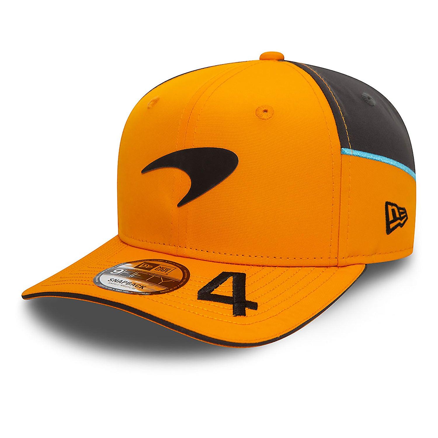 迈凯伦赛车 Lando Norris 橙色 9fifty Snapback 帽