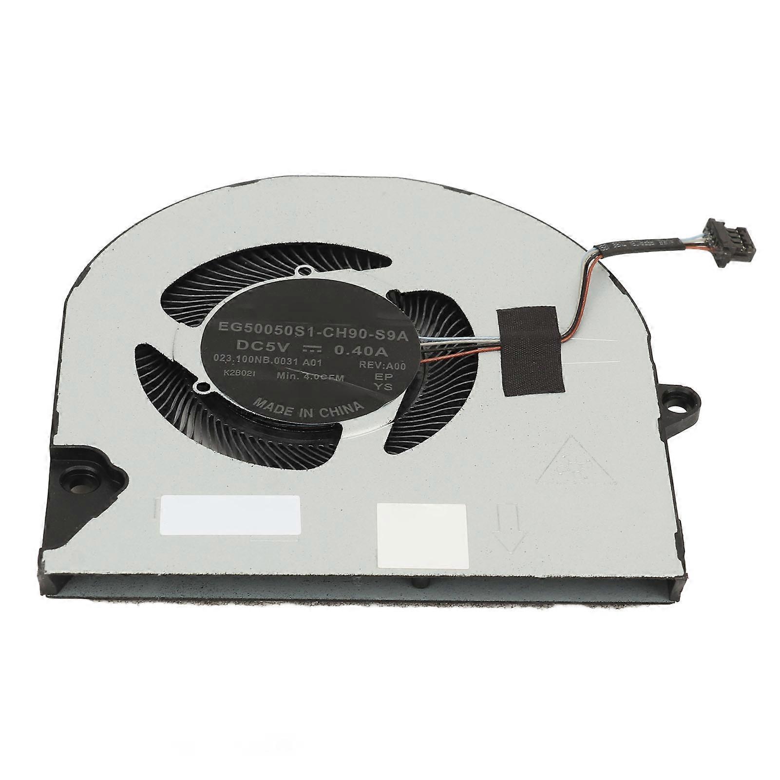 Laptop CPU Cooling Fan 4 Pin Replacement Cooling Fan for Inspiron 14 5410 5415 7400 7415 0KRK6P 2 in 1 2021 Laptop