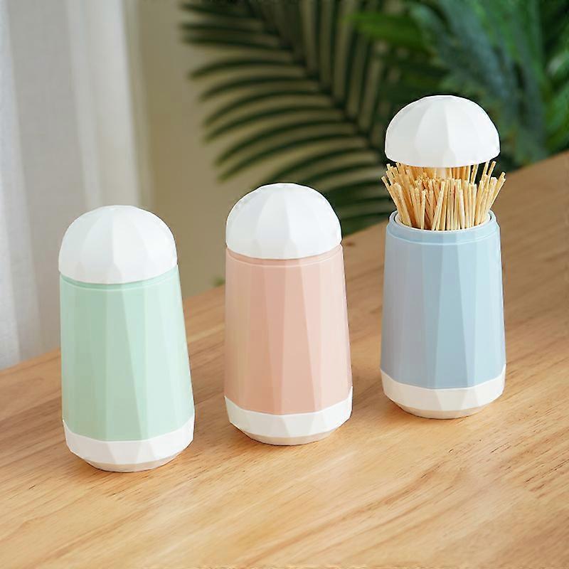 3pcs Simple Toothpick Holder,Pop-up Toothpick Box,Stylish Art,Portable and Practical