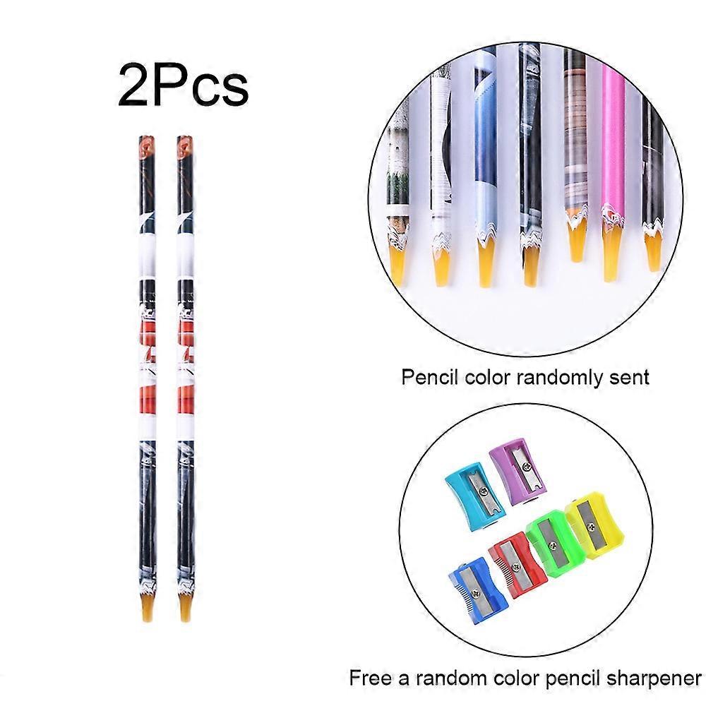 5D Diamond Painting Point Drill Pen with Clay DIY Sticky Craft Nail Art Tools Random Color with Sharpener Diamond Tool Accessory