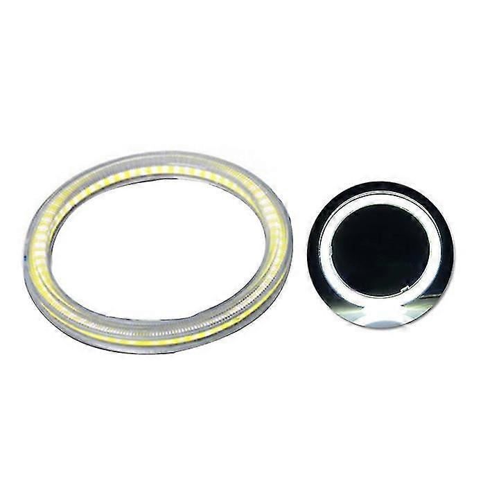 Sinknap 60mm-120mm רכב רכב אוניברסלי Cob עין מלאך הוביל טבעת אור פנס פנס