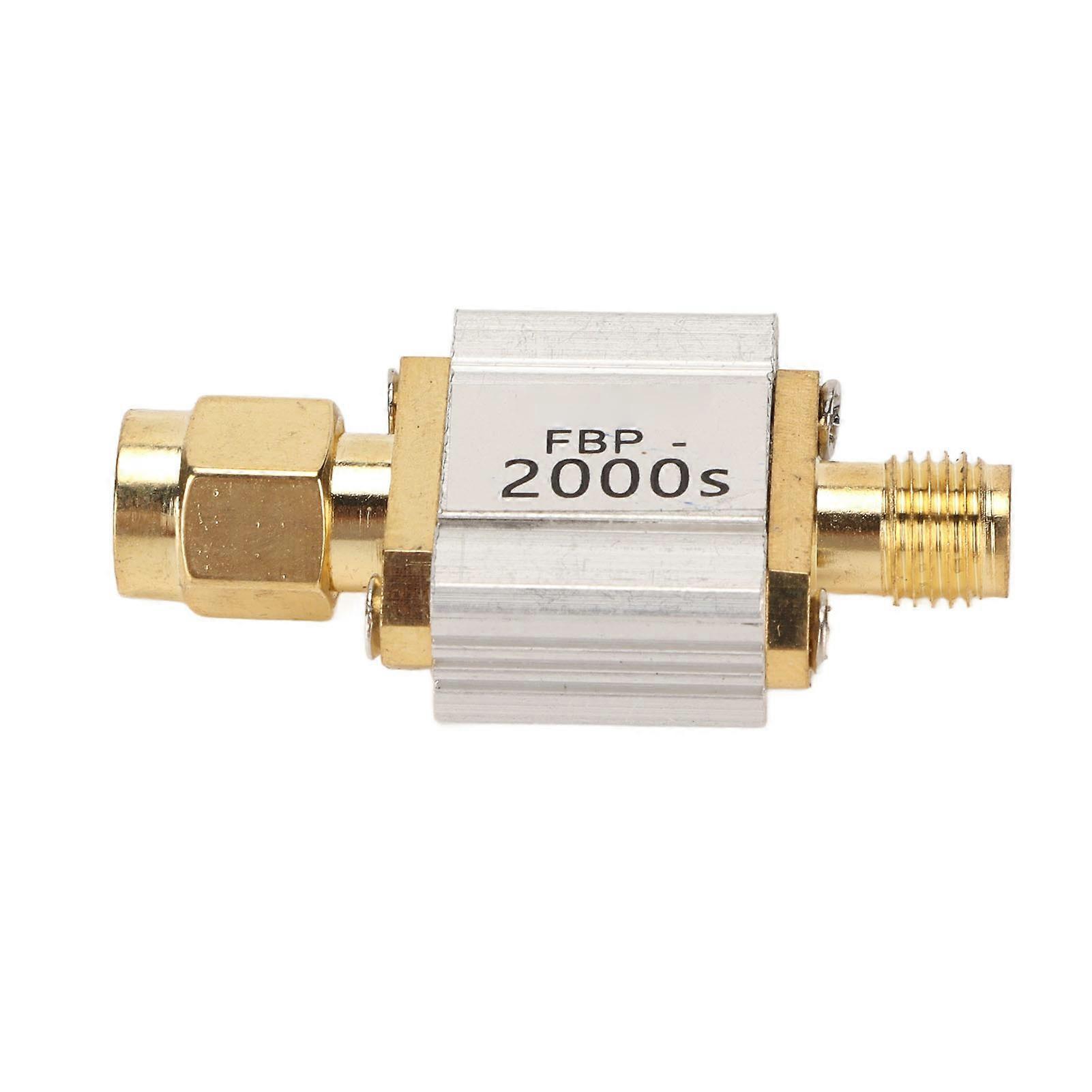 2000MHz Bandpass Filter 1dB båndbredde 5MHz Effektiv ut av båndet Signal Filtrering RF Koaksial SAW Bandpass Filter