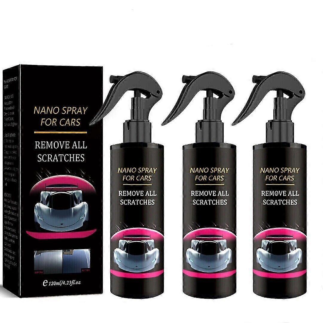 1-3set Nano Magic Car Spray Water Repellent Surface Coating Agent Cloth Mark Eraser