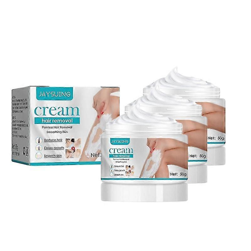 1-3pcs Crema de îndepărtare a părului rapid nedureros permanent Restrain axilă picioare brațe reparare depilator piele netedă corp inhibitor de creștere a părului