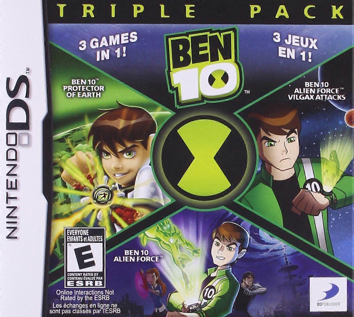 Ben 10 Triple Pack  Game -  - PAL - New & Sealed
