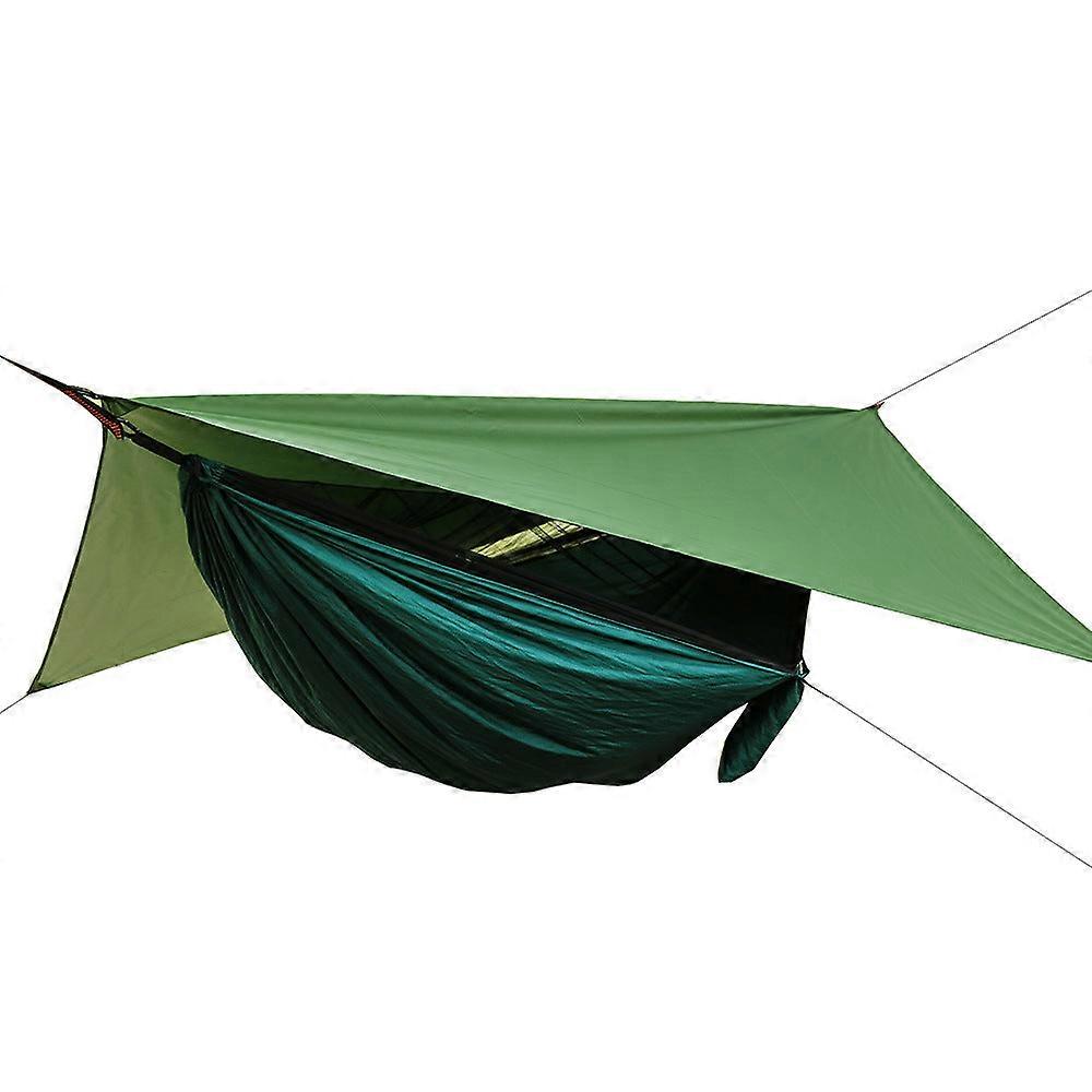 Camping Hammock Mosquito Net Camping Automatic Quick Unfolding Waterproof Sunshade