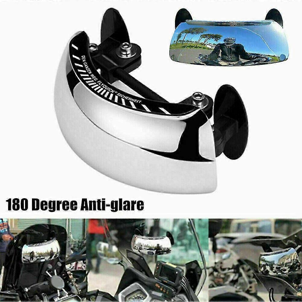 Motorcycle Windscreen 180+ Degree Blind Wide Rearview